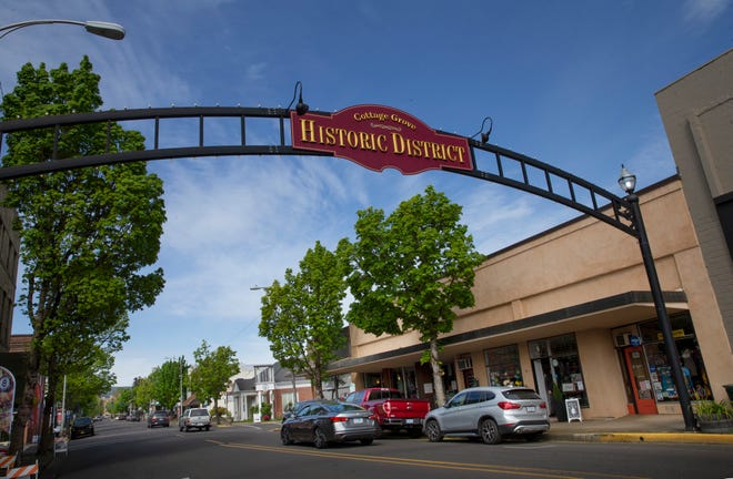 Main Street in downtown Cottage Grove.