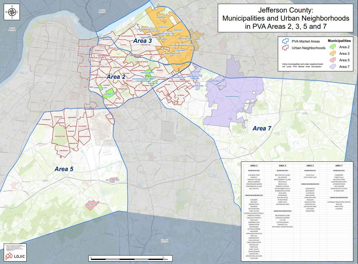 Jefferson County Ky Gis Jefferson County Pva Releases 2021 Property Value Reassessments