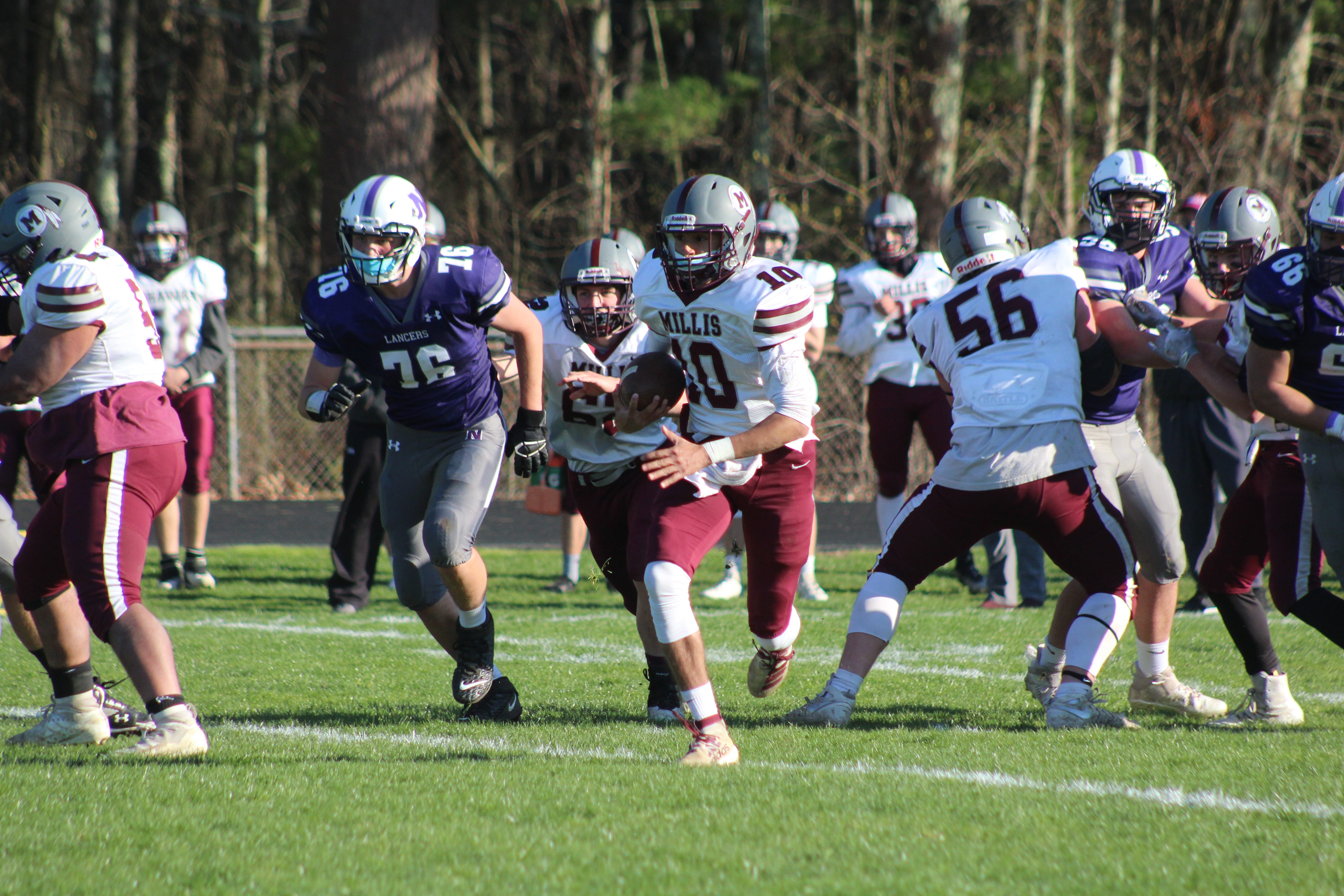 Millis football completes come from behind overtime win over Norton