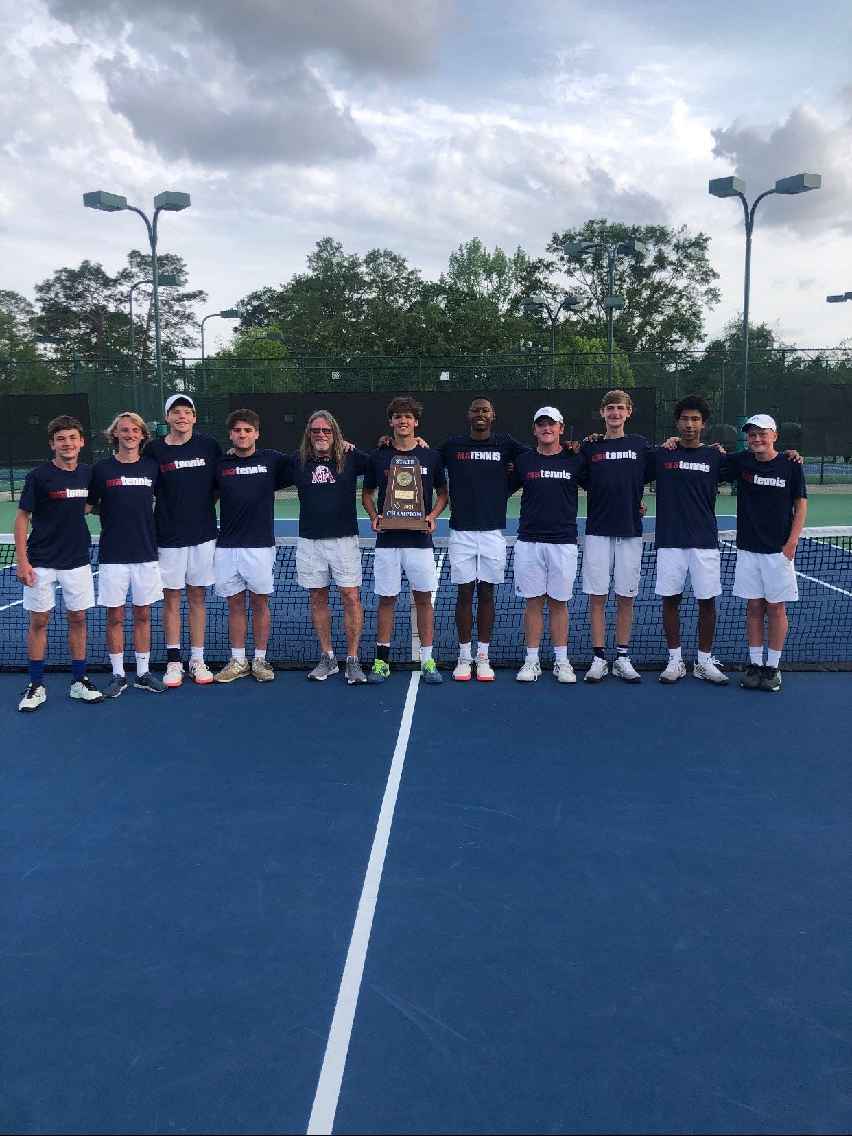 AHSAA tennis Montgomery Academy boys capture 17th state championship