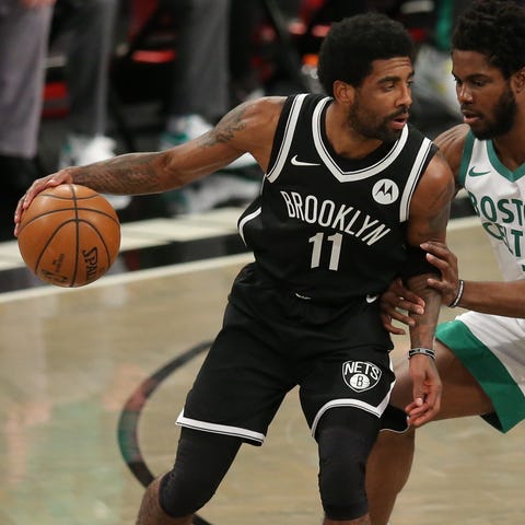 Kyrie Irving and the Nets moved back into first pl