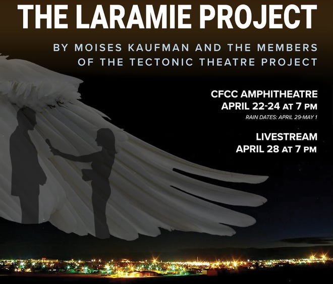 CFCC's theater department presents its final performance of "The Laramie Project" April 28 as a live stream.