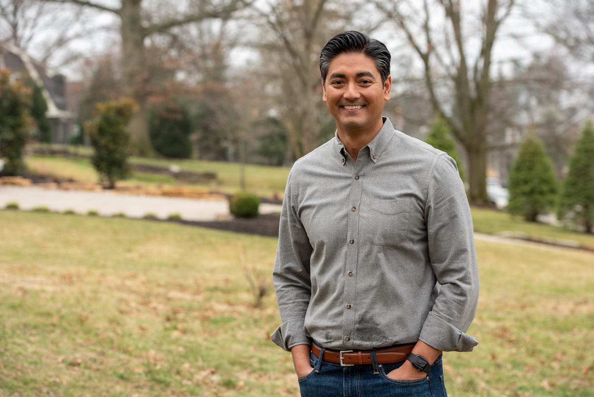 Cincinnati mayoral candidates Aftab Pureval for mayor of Cincinnati.