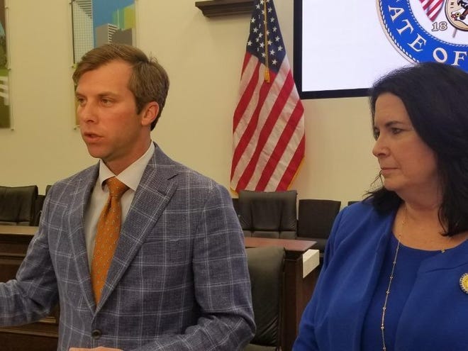 House budget chair Jay Trumbull, R-Panama City, and Senate counterpart Sen. Kelli Stargel, R-Lakeland, have finished work on a roughly $100 billion state budget.