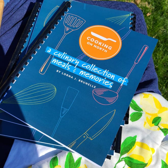 Cooking On North is the third book by Middleboro business owner Lorna Brunelle.