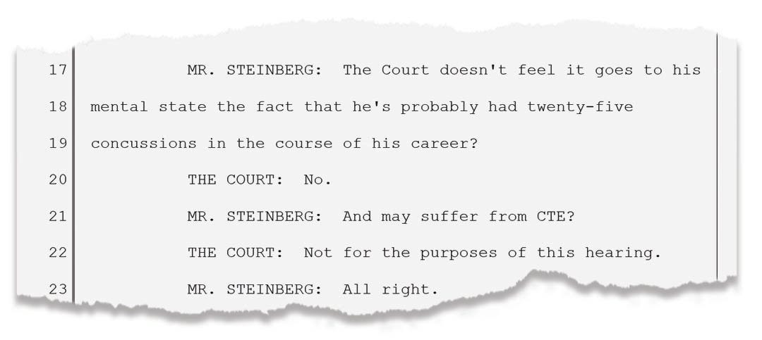 An exchange between Justin Bannan's attorney, Harvey Steinberg, and a Colorado judge at preliminary hearing on Dec. 31, 2019.