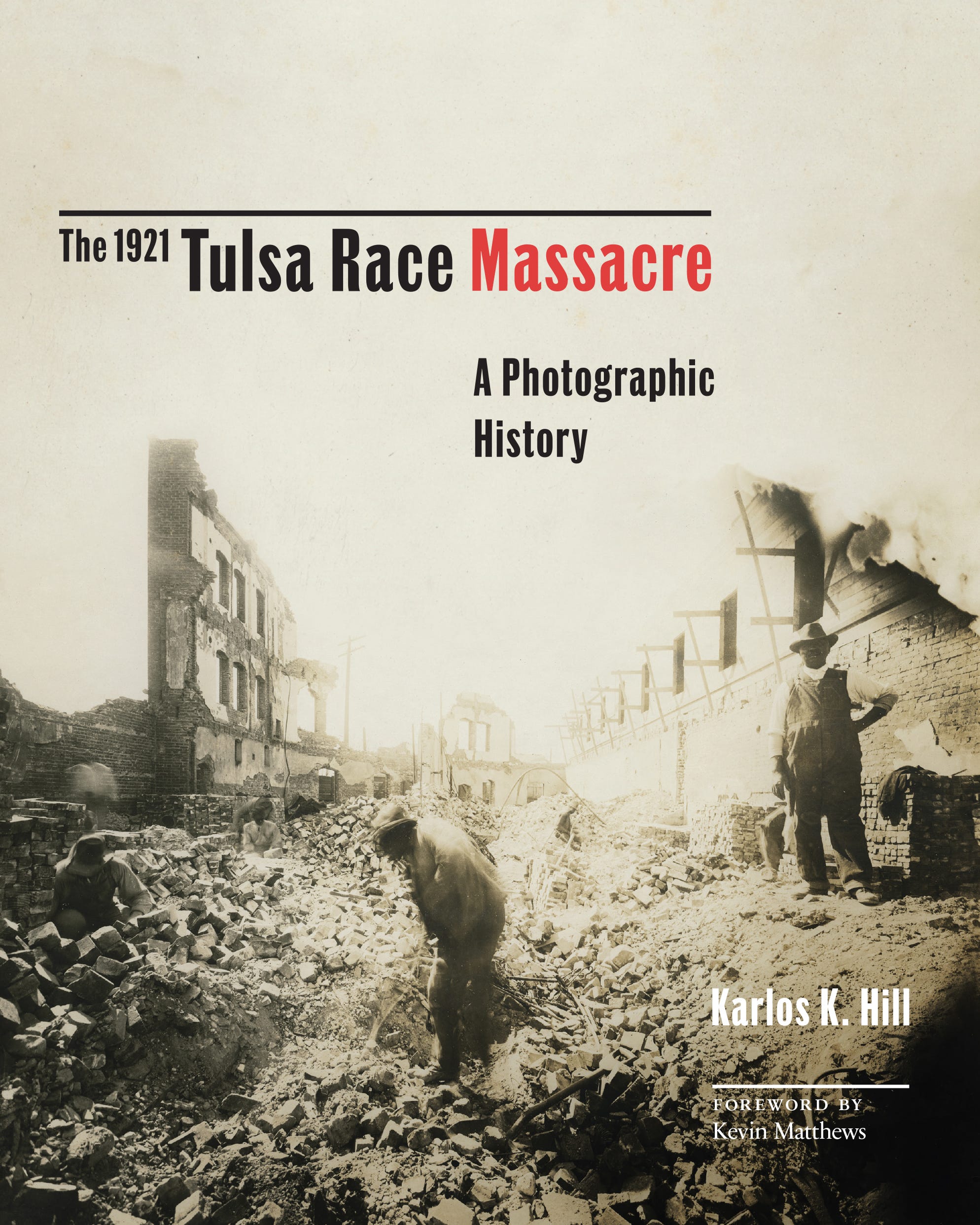Karlos K. Hill, chair of the Clara Luper Department of African and African American Studies at the University of Oklahoma, released in March his new book "The 1921 Tulsa Race Massacre: A Photographic History."
