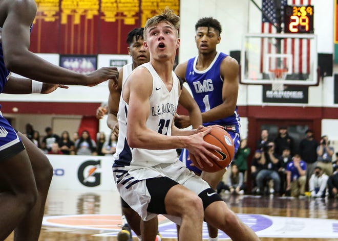 Guard Paxson Wojcik, shown playing in high school for La Lumiere Lakers, is heading to Brown University.