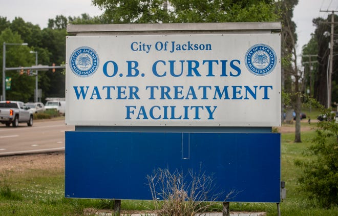The entrance of the O.B.Curtis Water Treatment Plant can be seen on on O.B. Curtis Drive in Ridgeland, Tuesday, April 27, 2021. More than $22 million in federal aid is available for the city of Jackson after the recent water crisis. But, the unclear rules and regulations of the funding has created a hold in the progress.