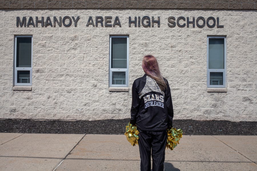 Brandi Levy was kicked off the cheerleading squad at Mahanoy Area High School in Pennsylvania after posting a profanity-laced complaint on Snapchat. The Supreme Court decided her f-bombs were protected free speech.