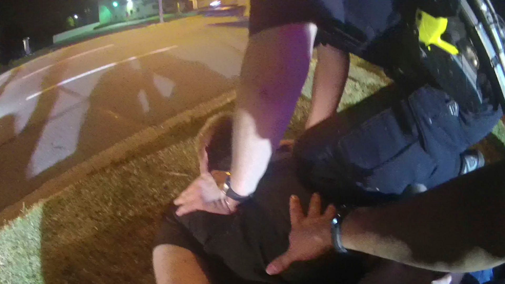 Dallas Police Department body camera footage shows officers pinning Tony Timpa to the ground after he called 911 and told dispatchers he had been off medication and had taken cocaine on Aug. 10, 2016. Timpa quit breathing while being restrained and later died.