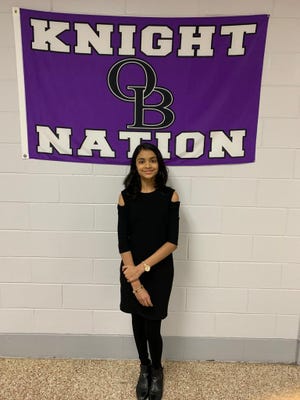 Kavya Venkatesan, a freshman at Old Bridge High School, participated in a virtual financial literacy summit presented by CNBC and the Junior Achievement organization.