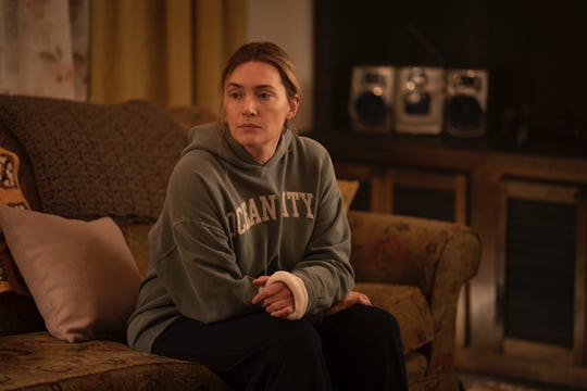 Kate Winslet stars on the HBO limited series "Mare of Easttown." Cheesesteaks Winslet eats on the series are vegan sandwiches made by former Wilmington restaurant owner Kristen Jackson Bowen.