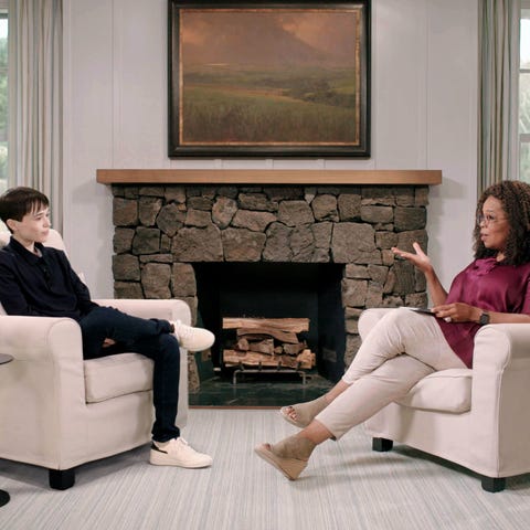 Elliot Page sits down with Oprah Winfrey for his f