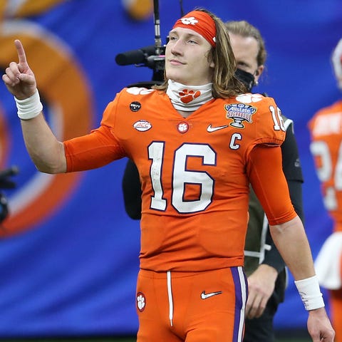 As expected, former Clemson QB Trevor Lawrence was