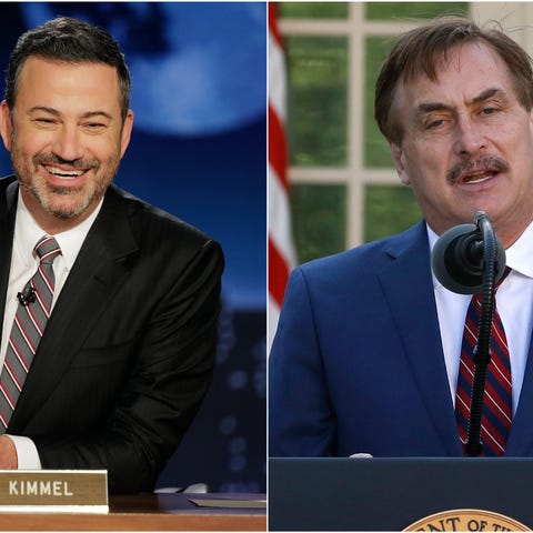 Jimmy Kimmel hosted MyPillow CEO Mike Lindell on "