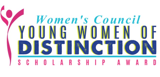 The Women's Council: Young Women of Distinction Scholarship Award logo