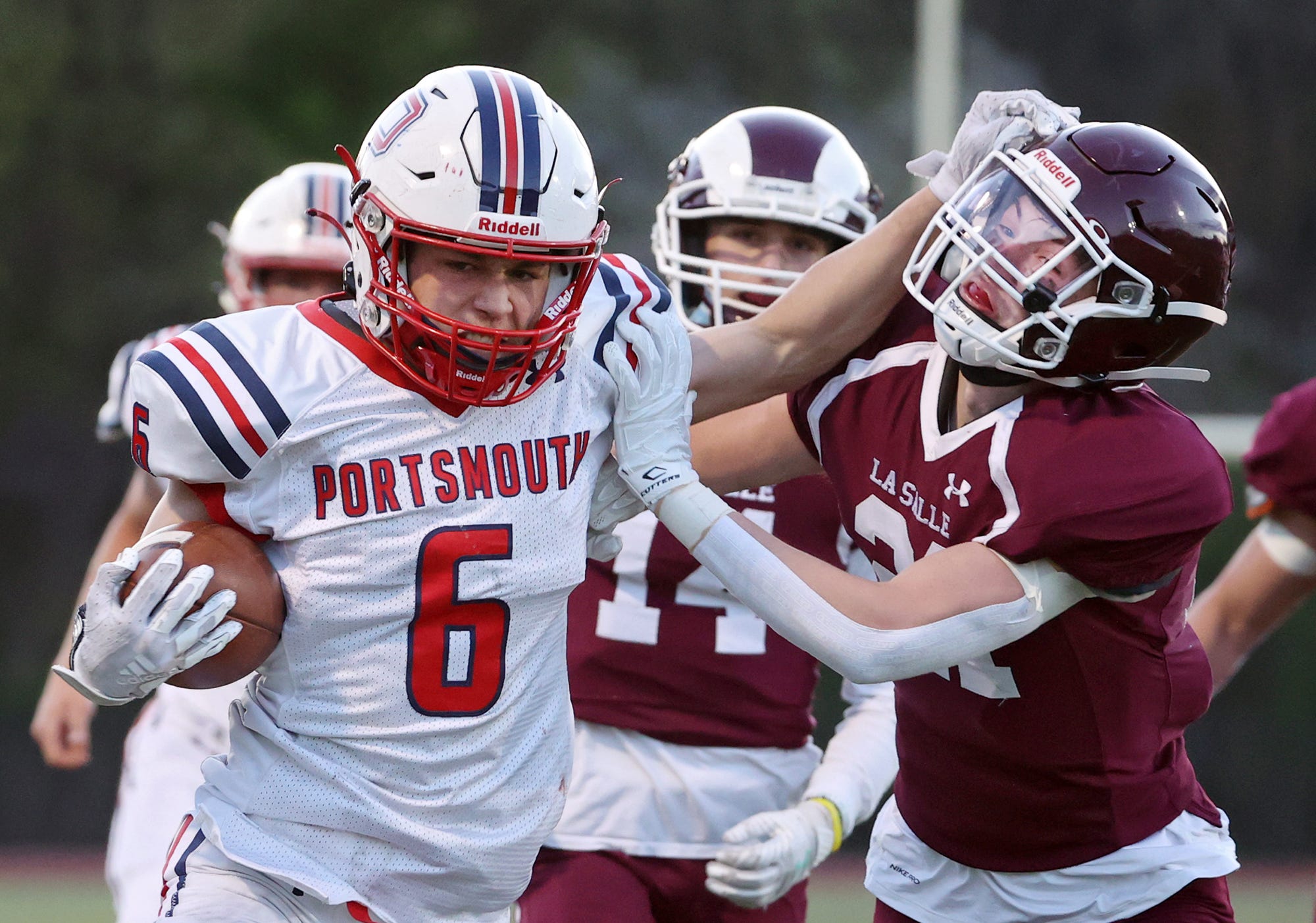 Portsmouth football team's season ends with loss to La Salle