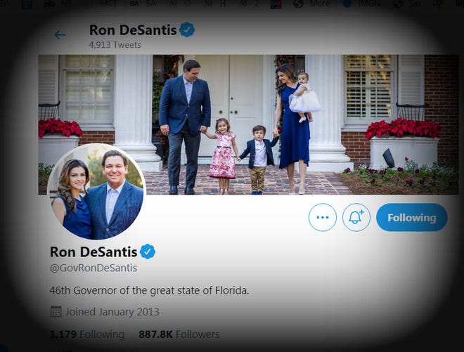 Woe betide Twitter if Ron DeSantis' account is ever de-platformed or shadowbanned. Or not.