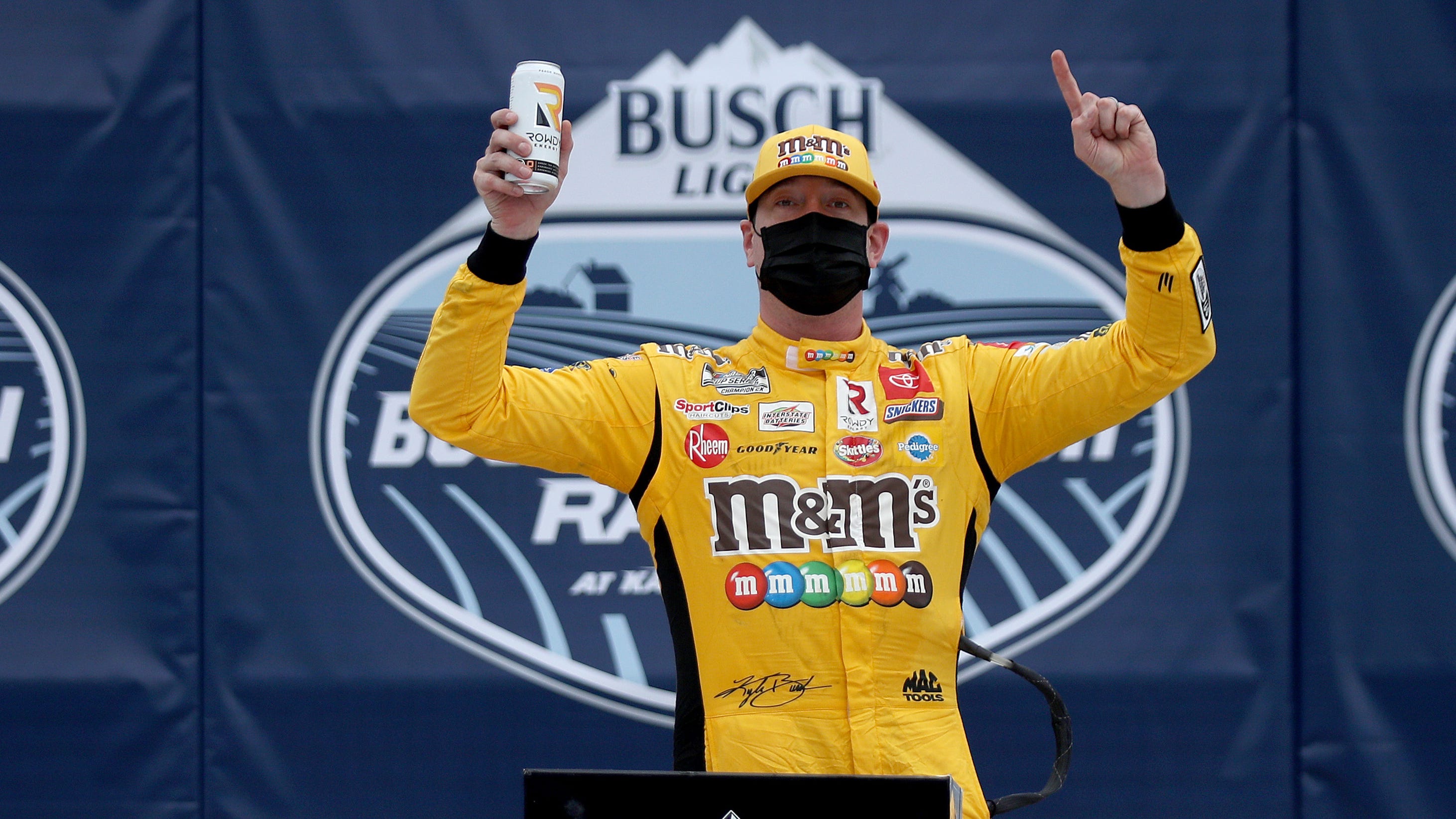 Kyle Busch wins NASCAR Buschy McBusch Race 400 at Kansas on birthday Kyle Busch Kyle Busch wins NASCAR Buschy McBusch Race 400 at Kansas on birthday