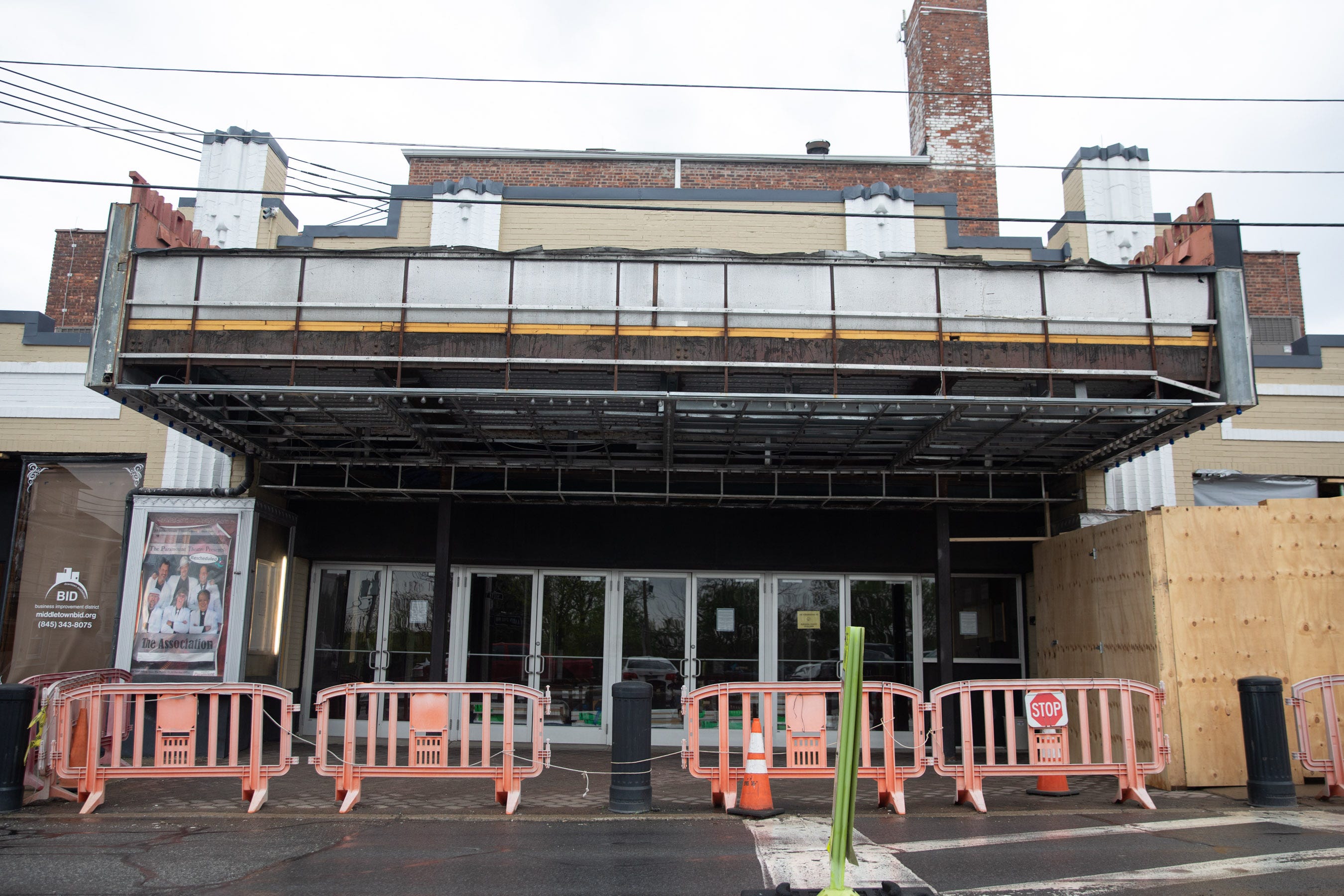Historic Paramount Theatre in Middletown undergoes renovation