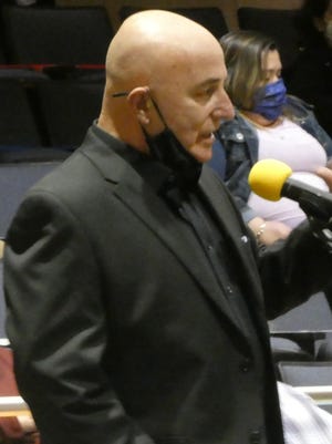 Among those speaking in favor of the Patrolman Norman E. Record special sign at Four Corners was nephew Scott Record of Austin, Texas. Town meeting members overwhelmingly approved the signage request.