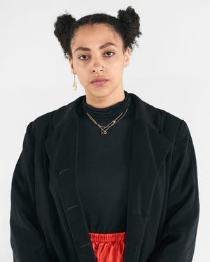 Columbus College of Art & Design (CCAD) Fashion Design senior Angela Jernigan