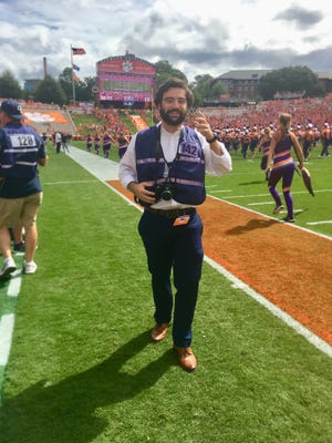 McClain Baxley covers Georgia Southern's football game against Clemson on Sept. 15, 2018 in Clemson, South Carolina. The host Tigers won 38-7.