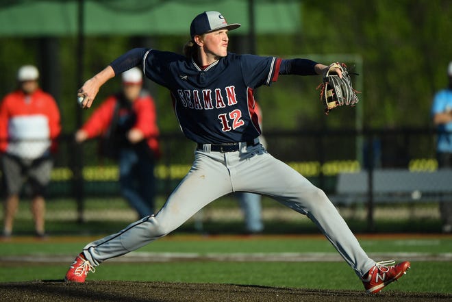 Seaman pitcher Kevin Mannell and the fourth-seeded Vikings open Class 5A state tournament play at 1:15 p.m. Thursday against fifth-seeded Hays at Eck Stadium. Seaman will be looking to win its third consecutive state championship.