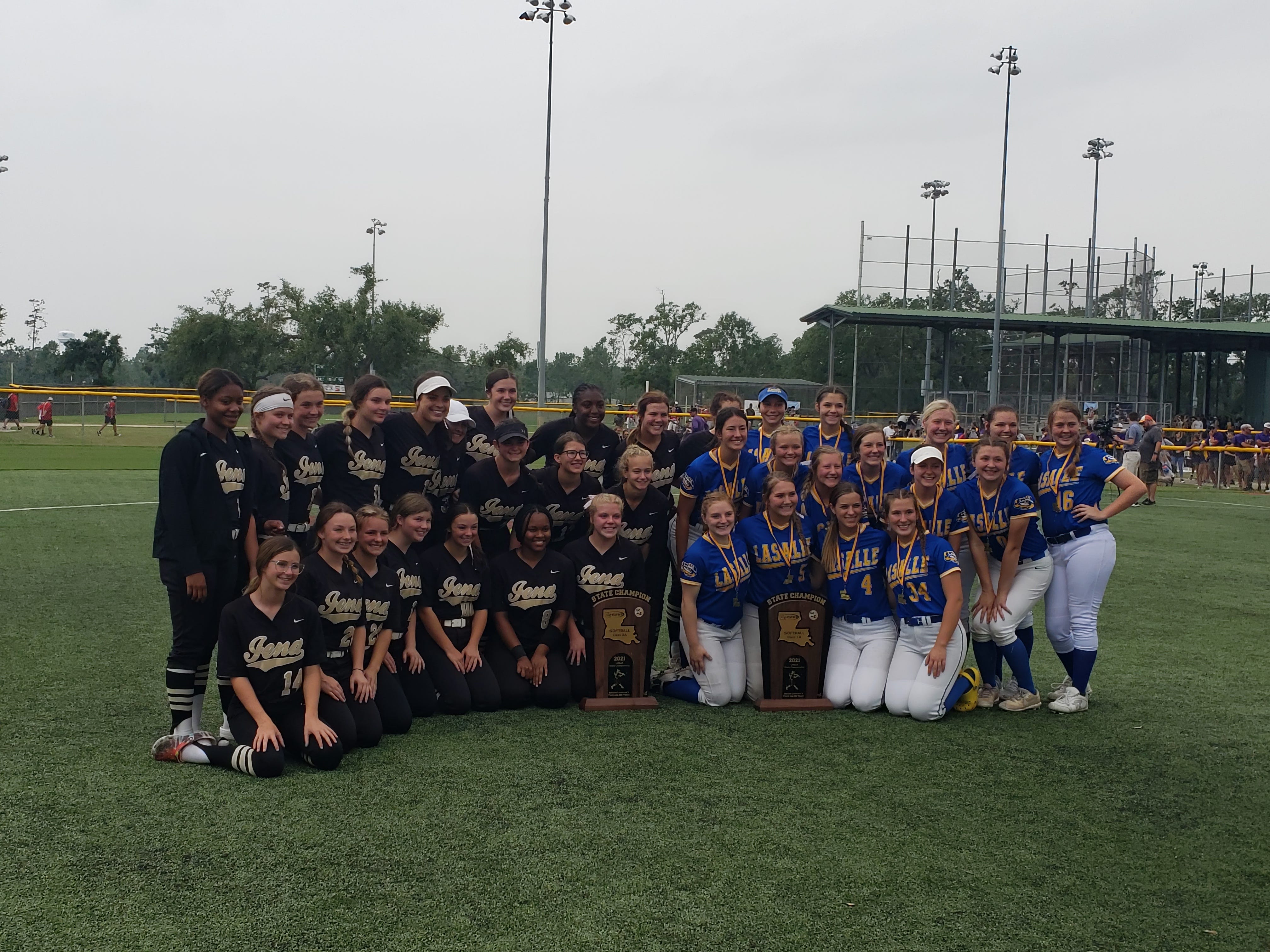 LaSalle, Jena both win LHSAA state softball championships