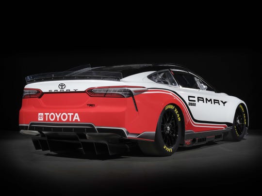 The all-new, 2022 NASCAR Next Gen Toyota Camry TRD gains a rear diffuser for better downforce.