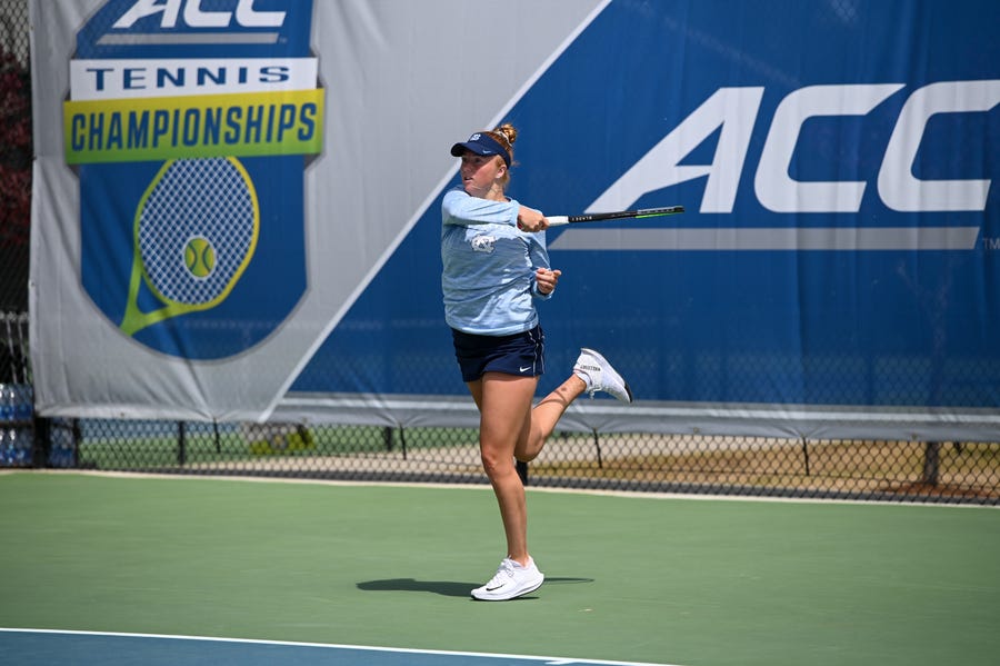 Three NCAA tennis titles within grasp for North Carolina senior Sara Daavettila