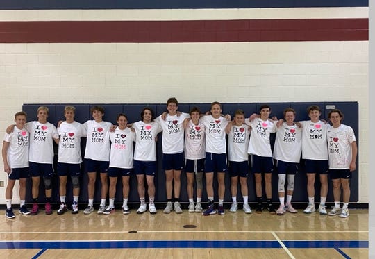 Perry High School boys volleyball team