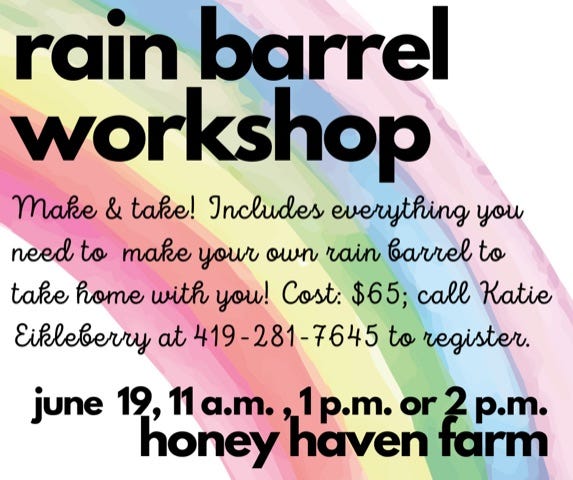 Rain barrel workshop