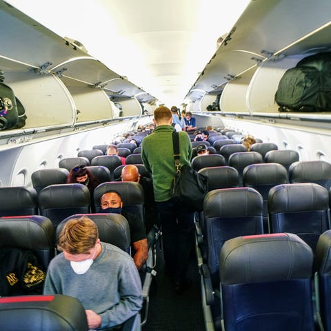 SAN DIEGO, CA-MAY 20:  Passengers board an America