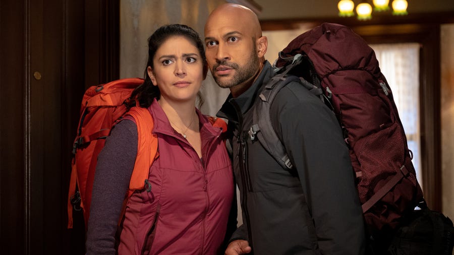 Cecily Strong and Keegan-Michael Key in "Schmigadoon!" premiering July 16.