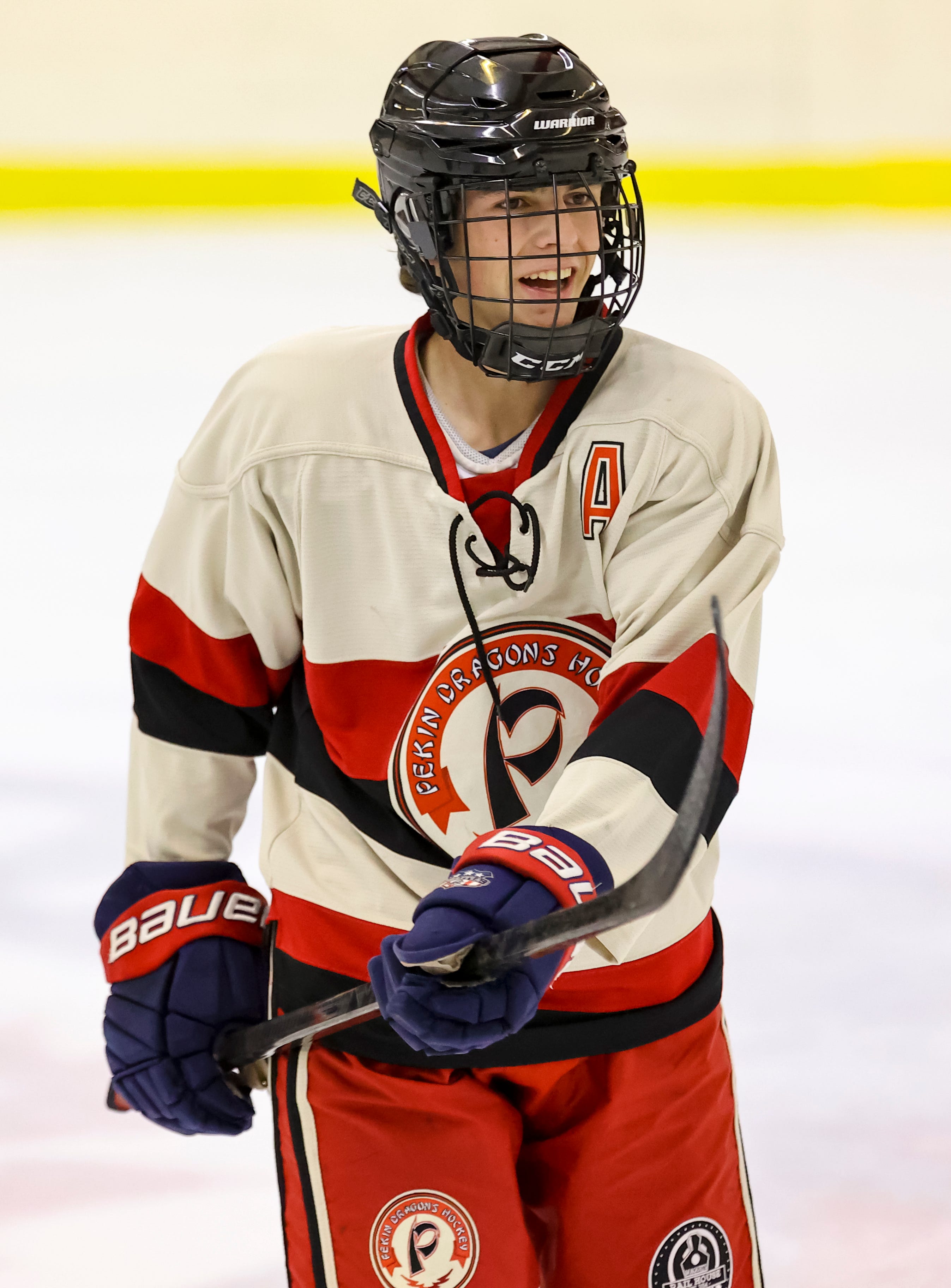 Pekin club hockey star Mason Minkel shines on the ice and on the green