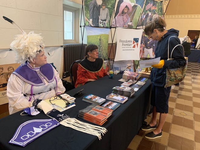 Local officials reopened river weir, Great Overland station Local officials reopened river weir, Great Overland station