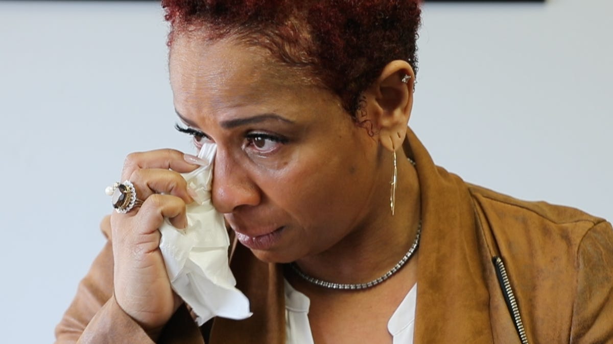 Homeowner Carlette Duffy is photographed at the Fair Housing Center of Central Indiana on Thursday, May 6, 2021. 