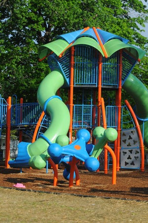 New playground equipment at Starr Park on North 15th Street is among the work done by the Richmond Parks and Recreation Department.