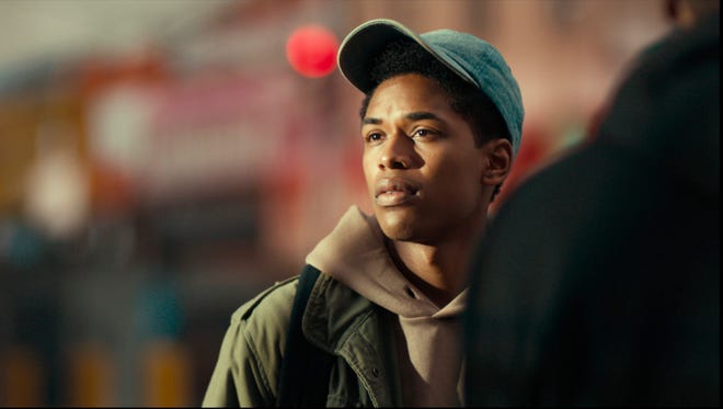 This image released by Netflix shows Kelvin Harrison Jr. in a scene from "Monster."