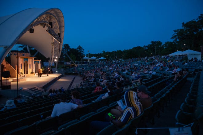 Shakespeare's "Twelfth Night" is performed by the Southern Shakespeare Company during the final night of the company's 2021 annual festival at Cascades Park Sunday, May 9, 2021. On Saturday, June 25, the Sundown Concert Series returns to Cascades with local music.