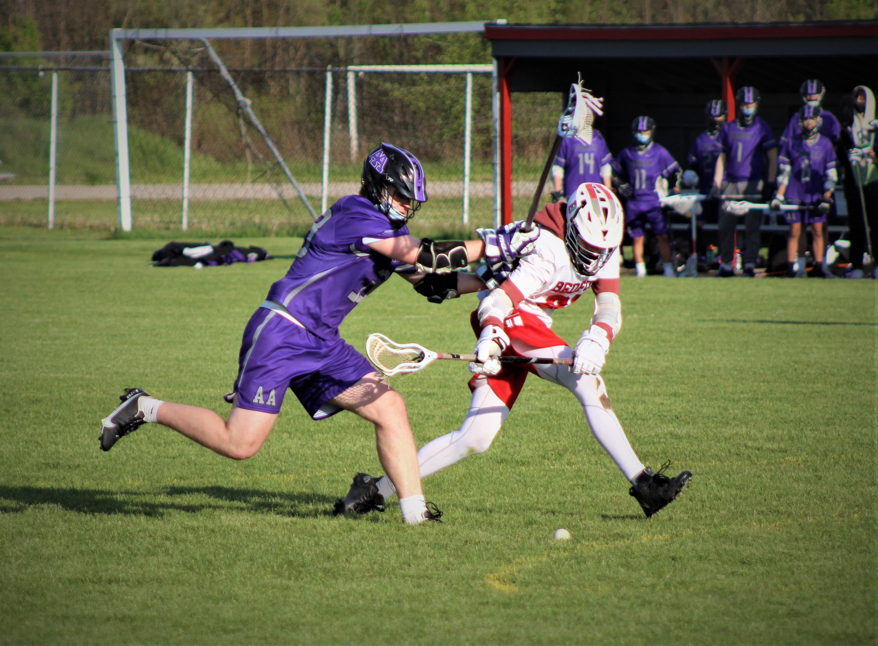 LOCAL SPORTS Bedford lacrosse shows highs and lows