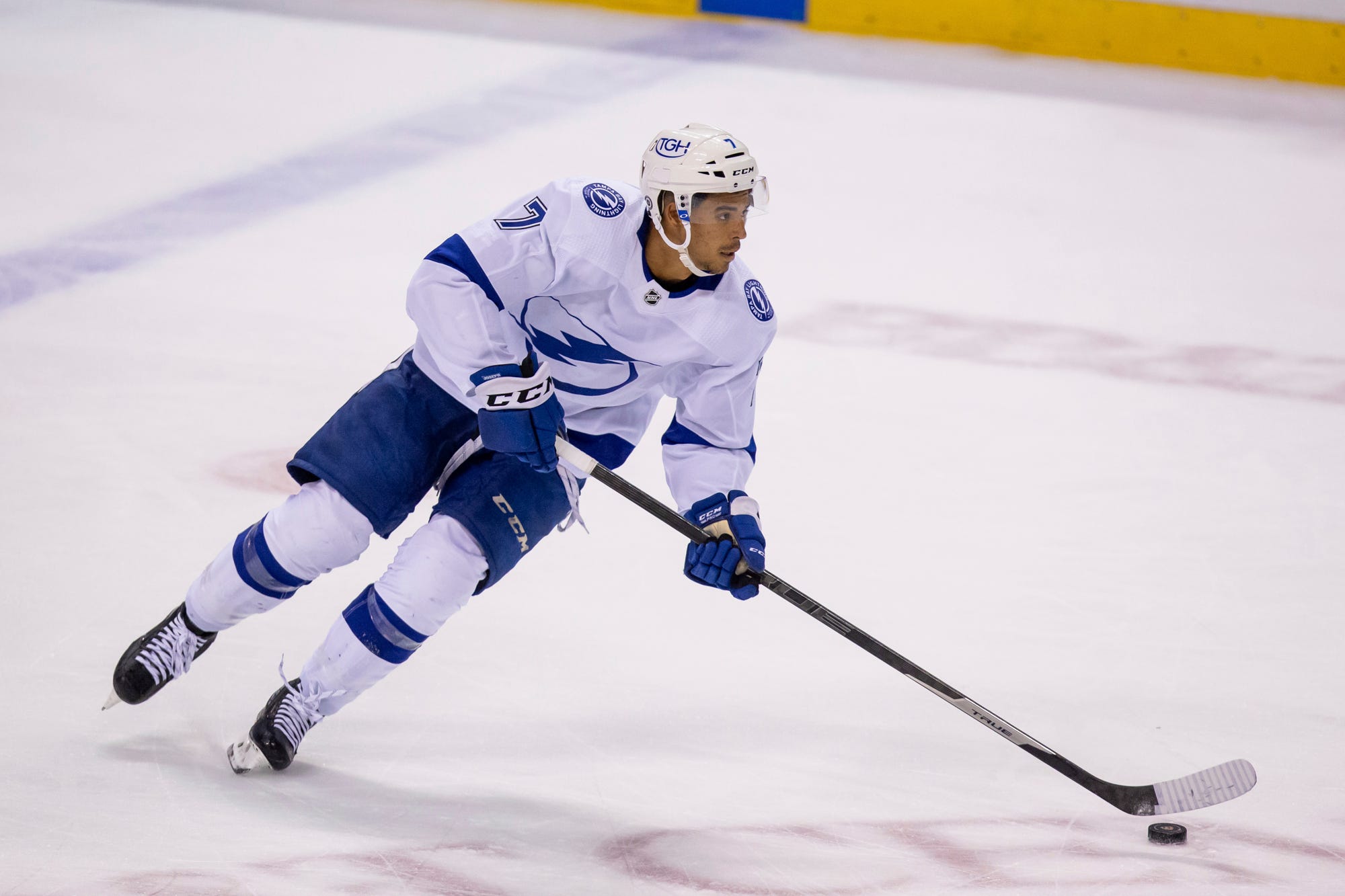 A Rarity Tampa Bay Lightning Start All Black Forward Line