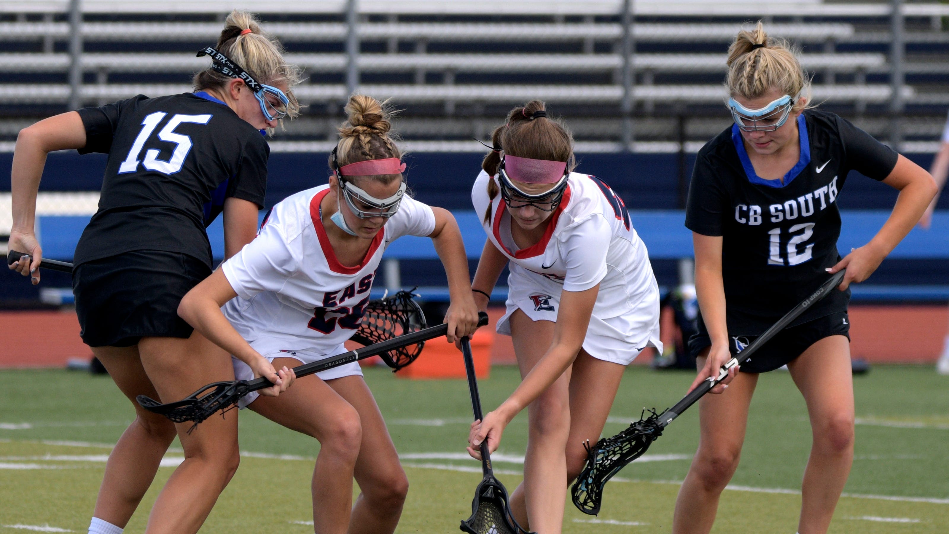 CB East Girls, CB South Lacrosse honors suicide awareness program