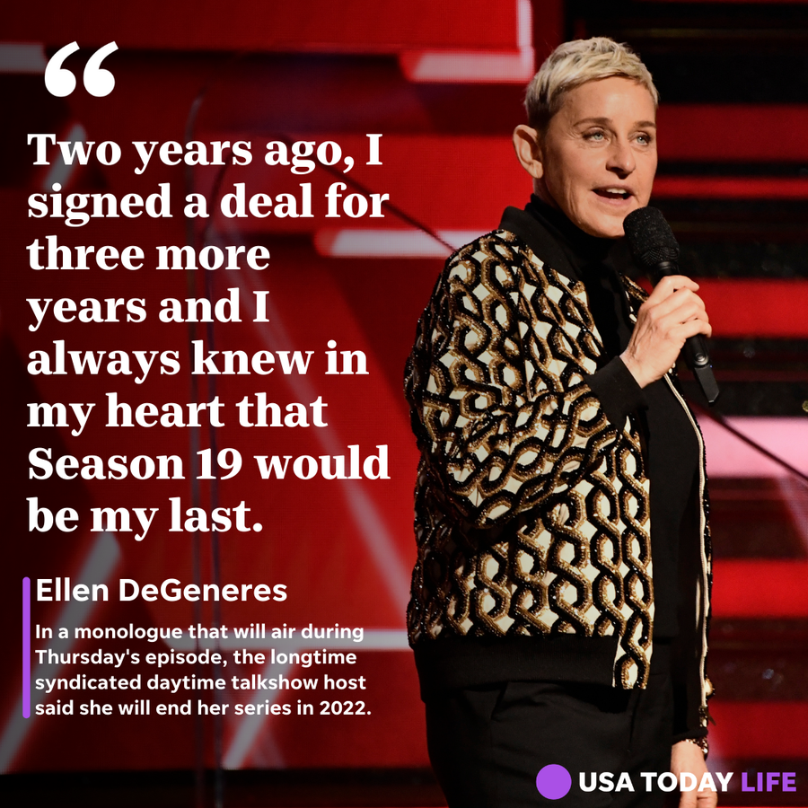 Ellen DeGeneres at the 2020 Grammys