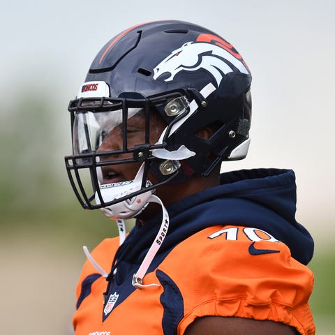 Ja'Wuan James has been cut by the Denver Broncos.
