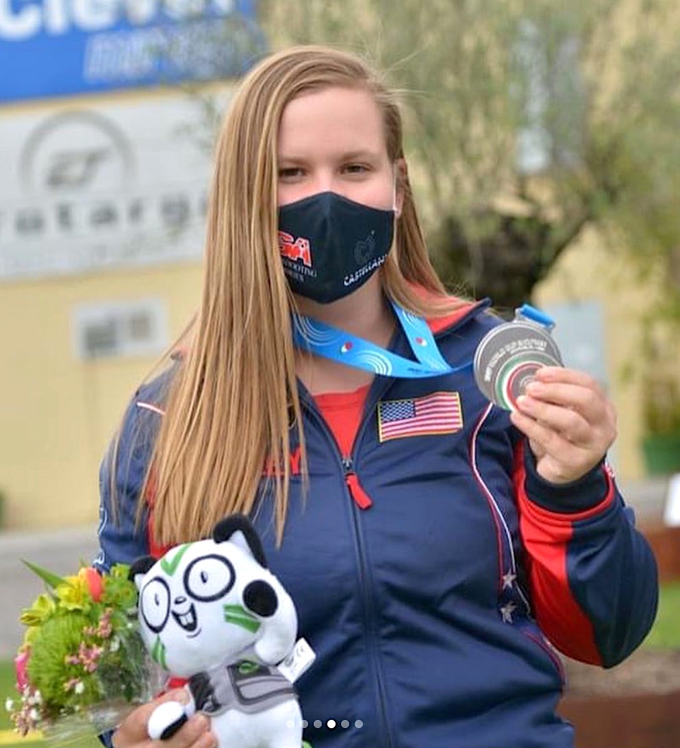 La trappola di Waterford Madeleine Bernau è seconda nella classifica delle Olimpiadi