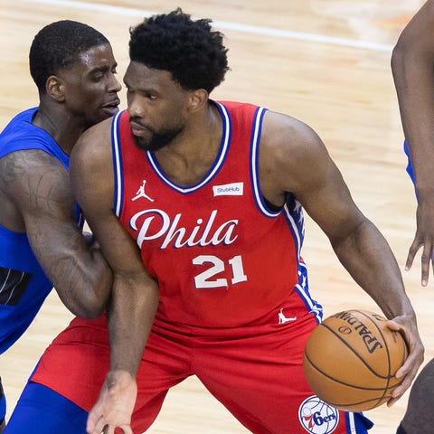Joel Embiid and the Sixers will have home-court ad