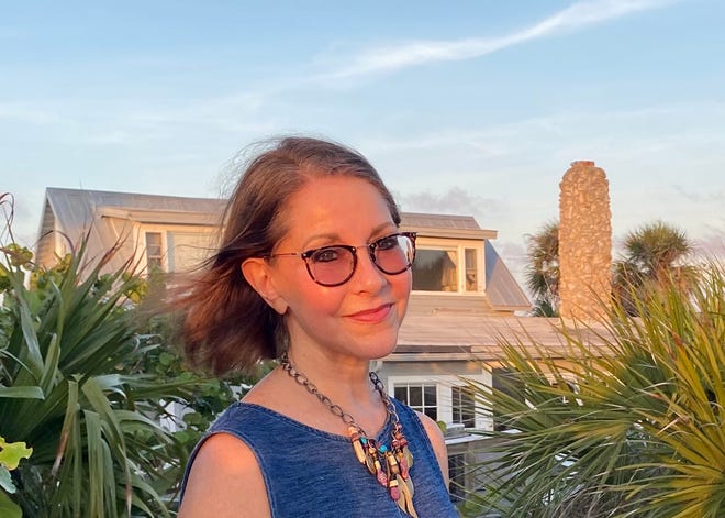 A portrait of Patricia Caswell at the Hermitage Artist Retreat, which she helped to create on Manasota Key. The former director of the Sarasota County Arts Council, Caswell is retiring as the founding program director of the Hermitage.